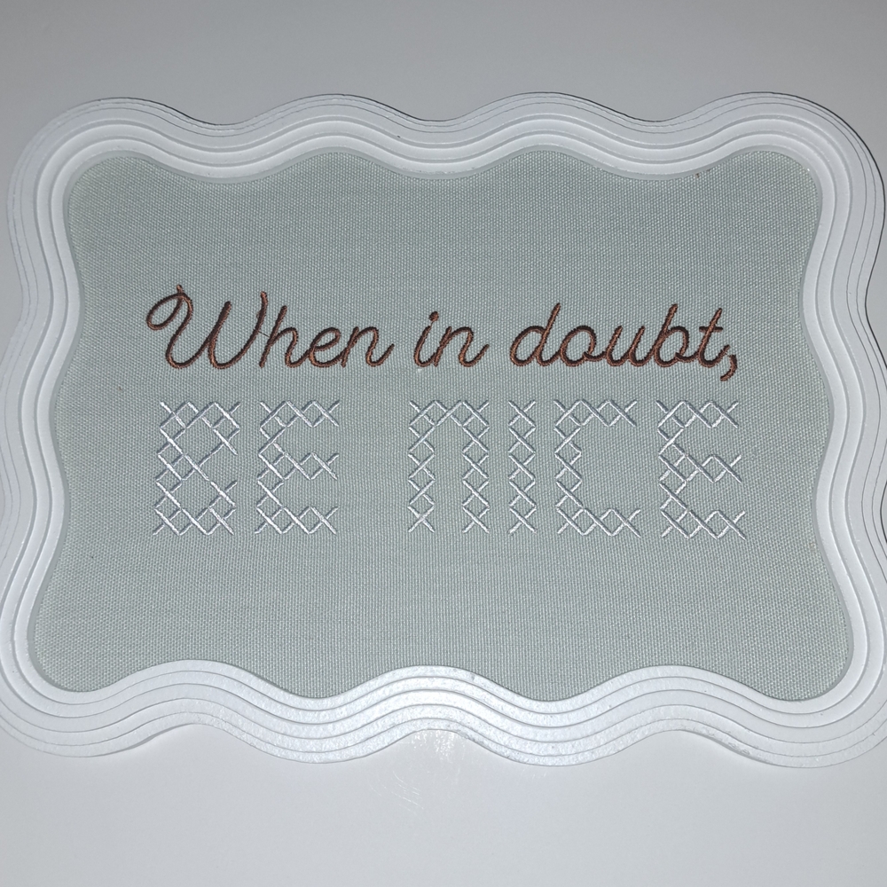 Decorative Embroidered Wall Art